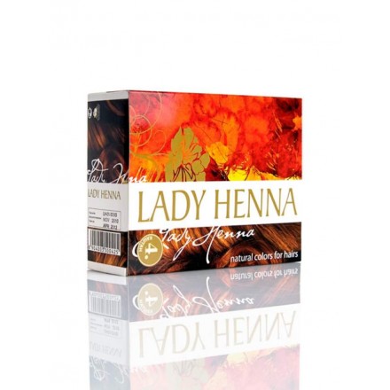 Lady henna Краска д/волос Каштан, 60 г.