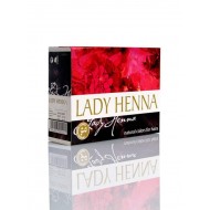 Lady Henna Краска для волос темно-коричневая, 60 гр