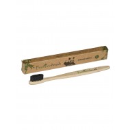 Bamboobrush Зубная щетка из бамбука средней жесткости с угольным напылением