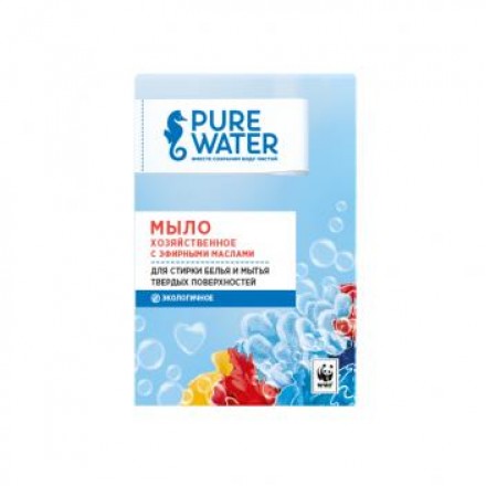 Mi&Ko Pure Water Мыло хозяйственное с эфирными маслами, 175 гр