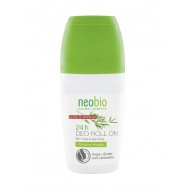 NeoBio Дезодорант шариковый 24 часа с био-оливой и бамбуком, 50 мл