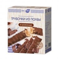 Дары Памира ВАСТЭКО Трубочки из полбы в шоколаде, 150 гр