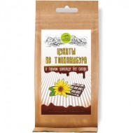 Дары Памира Цукаты из топинамбура в горьком шоколаде, без сахара, 100 гр