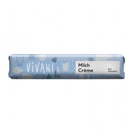 Vivani Шоколад молочный крем, 40 гр