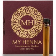Alisa Bon Хна для окраски бровей "My Henna" светло-коричневая, 2 мл