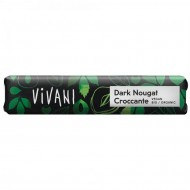 Vivani Шоколад темная нуга с карамелью, 35 гр