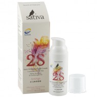 Sativa Крем-флюид для лица ночной №28 для профилактики и коррекции морщин, 50 мл