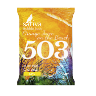 Sativa Пена для ванны №503 "Апельсиновый фреш на пляже", 15 гр