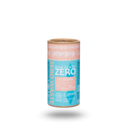 Levrana Дезодорант твердый Zero без аромата, 75 гр