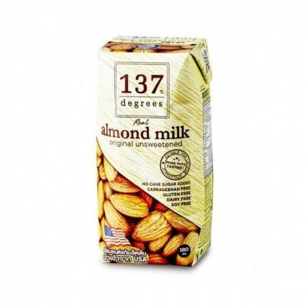 ДТ 137 Degrees Молоко миндальное, без сахара, 180 мл