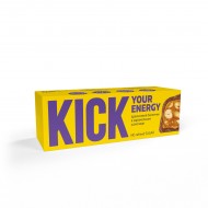 Kick Батончик арахис в карамельном шоколаде, 45 гр