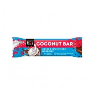 SOJ Coconut Bar Батончик кокосовый с ванильно-сливочным вкусом в шоколаде, 40 гр