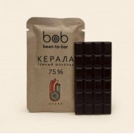 Bob Шоколад темный "Керала", 75% какао, 20 гр