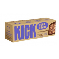 Kick Батончик шоколадный Финиковый с какао и воздушным рисом в темном шоколаде, 45 гр