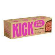 Kick Батончик шоколадный Финиковый с клюквой в шоколаде, 45 гр